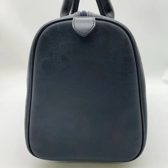 Christian Dior Trotter PVC Leather Navy Boston Bag - Picture 4 of 16